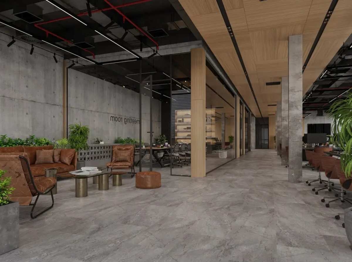 Кварцвиниловая плитка Alpine Floor Stone Premium LVT ECO 26-6 Барбо